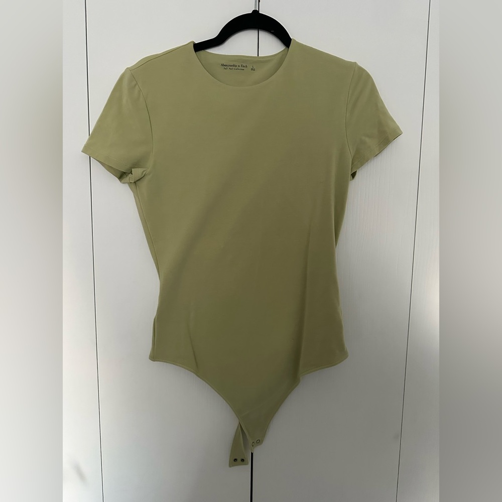 Women’s Abercrombie and Fitch light green bodysuit